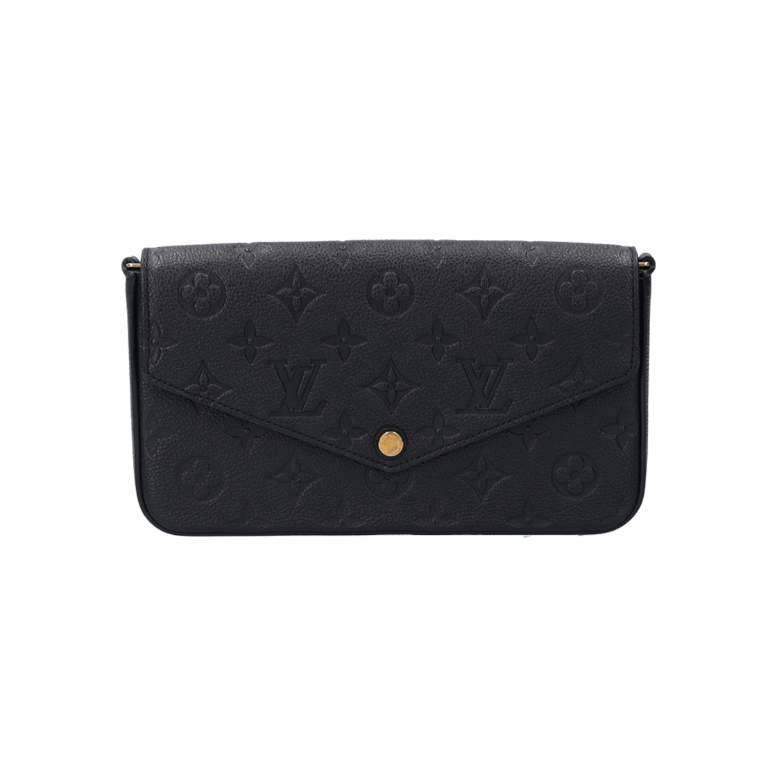 ITFDVQ783CTK Louis Vuitton Felicie Pochette Monogram Empreinte Black
