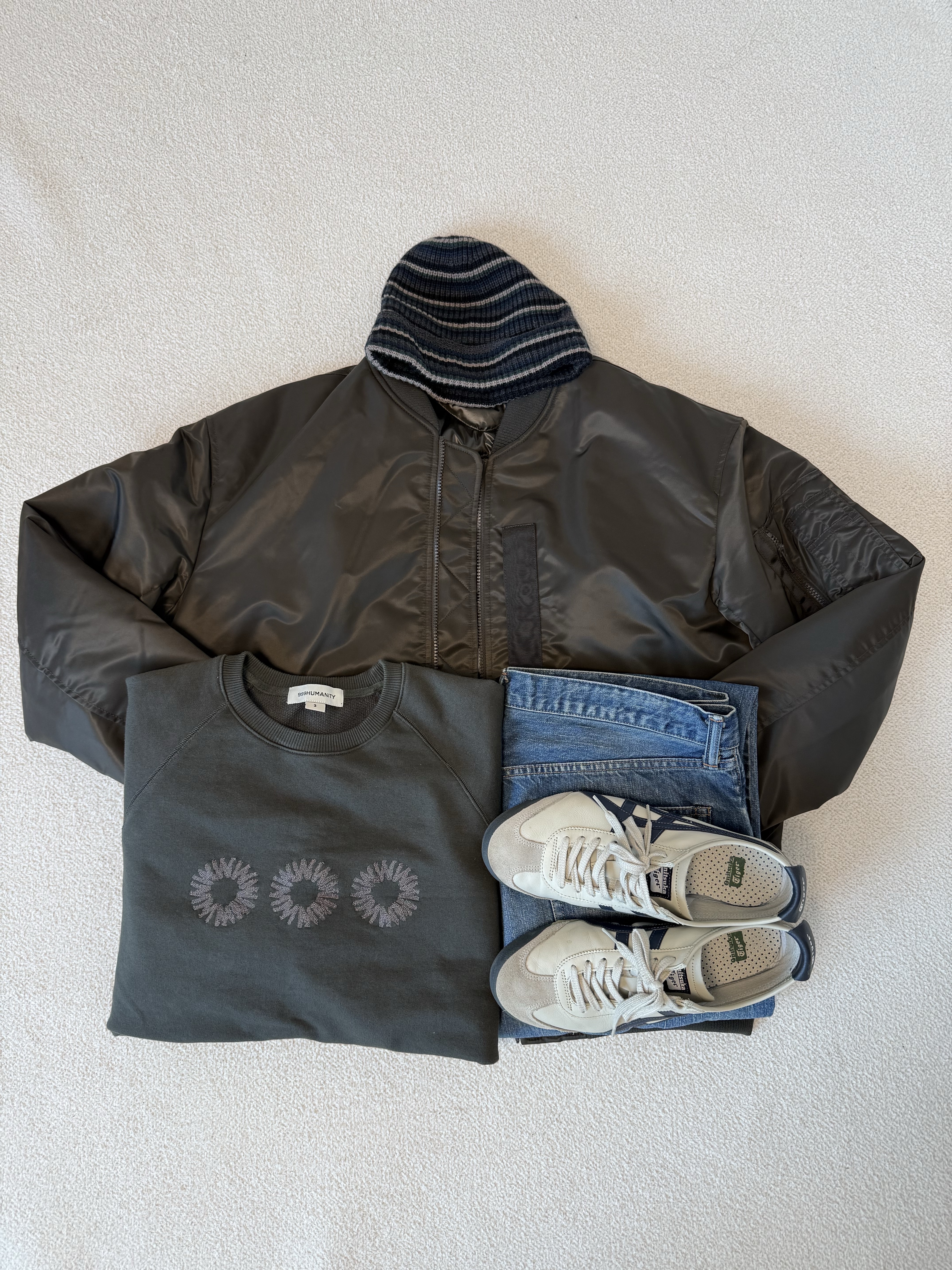Onitsuka Tiger Mexico 66 Birch 착용 스타일 - 1