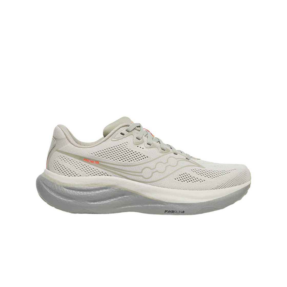 S21055-142 Saucony Ride 19 Birch Fossil