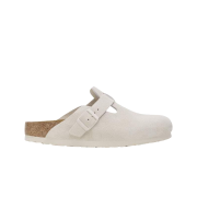 Birkenstock Boston Soft Footbed Antique White - Narrow