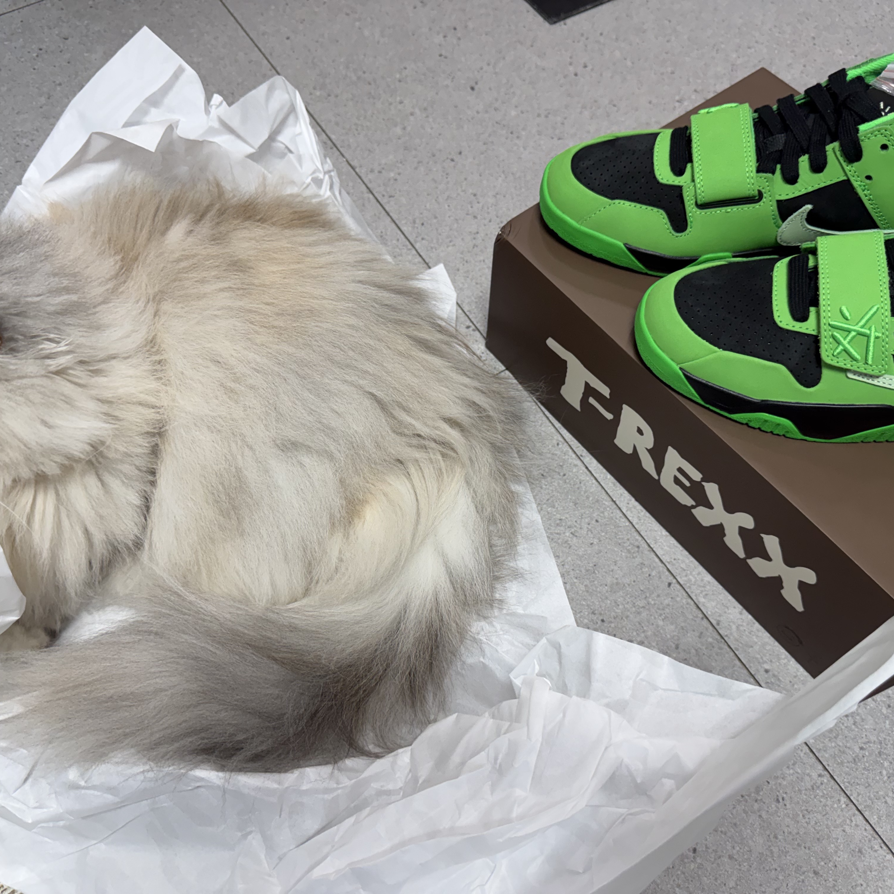 Jordan x Travis Scott Jumpman Jack TR Green Spark Vapor Green 착용 스타일 - 5