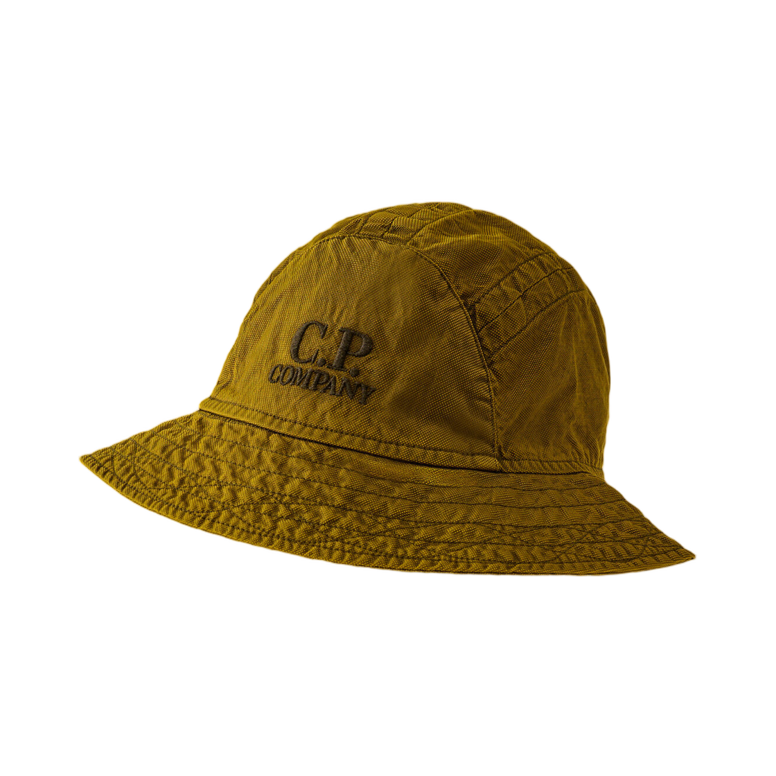 C.P. 컴퍼니 파나마-R 버킷햇 앤티크 모스 -옐로우 - 26SS(C.P. Company Panama-R Bucket Hat Antique Moss -Yellow - 26SS)