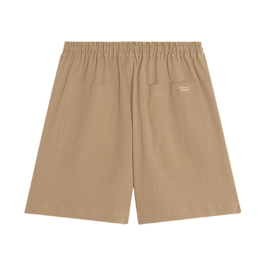 메종 키츠네 엘라스티케이티드 쇼츠 로스티드 아몬드(Maison Kitsune Elasticated Shorts Roasted Almond) - 2