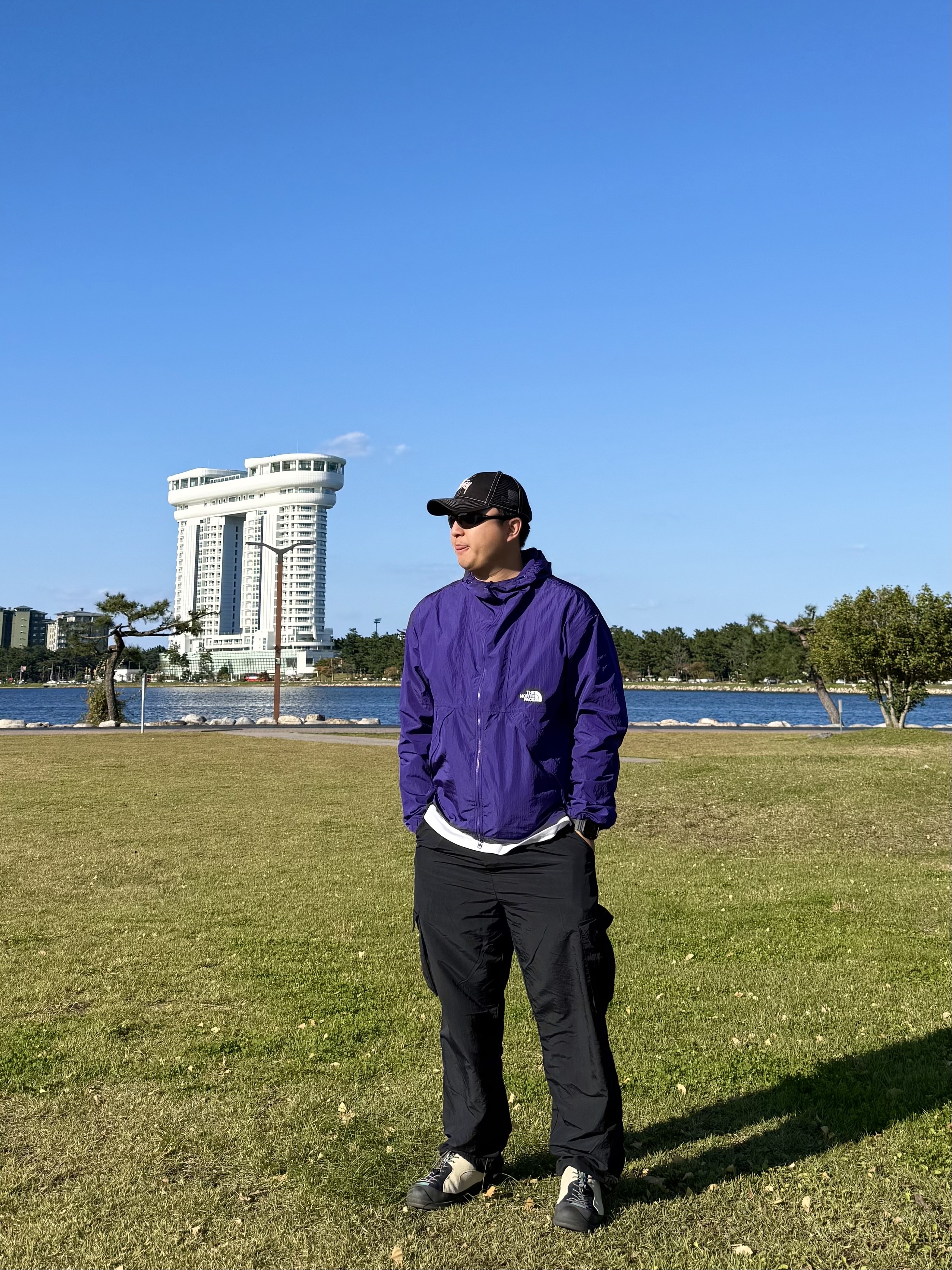 Oakley Eye Jacket Redux Matte Black Frame Prizm Grey Lenses High Bridge Fit, The North Face Ice Track Jacket Purple 착용 스타일 - 1