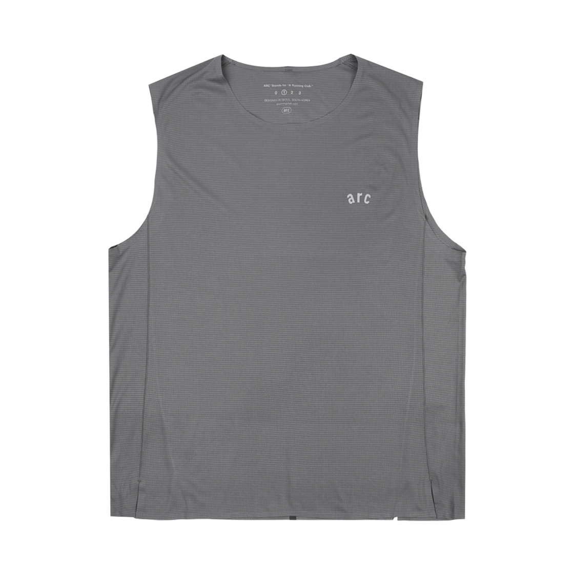 에이알씨 보레아스 슬리브리스 티셔츠 그레이(ARC Boreas Sleeveless T-Shirt Grey)