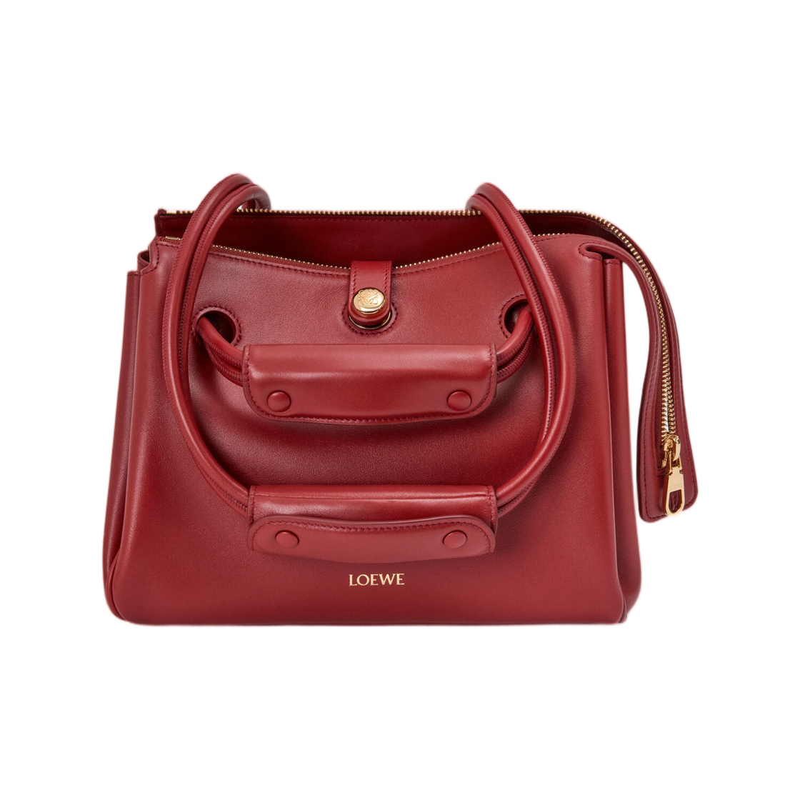 로에베 스몰 마드리드 백 서플 카프스킨 번트 레드(Loewe Small Madrid Bag In Supple Calfskin Burnt Red) - 1