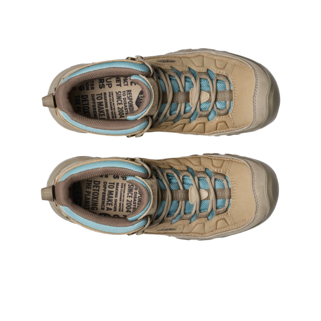 (W) 킨 타기 4 미드 WP 사파리 리프 워터스((W) Keen Targhee IV Mid WP Safari Reef Waters) - 2