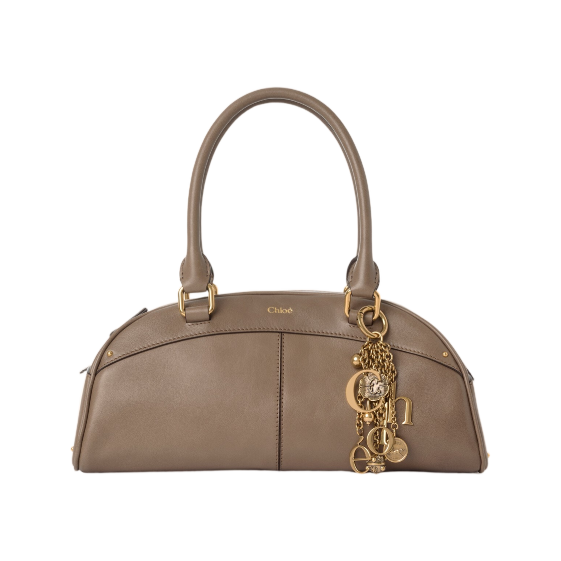 끌로에 볼링백 소프트 레더 딥 토프(Chloe Bowling Bag in Soft Leather Deep Taupe) - 1