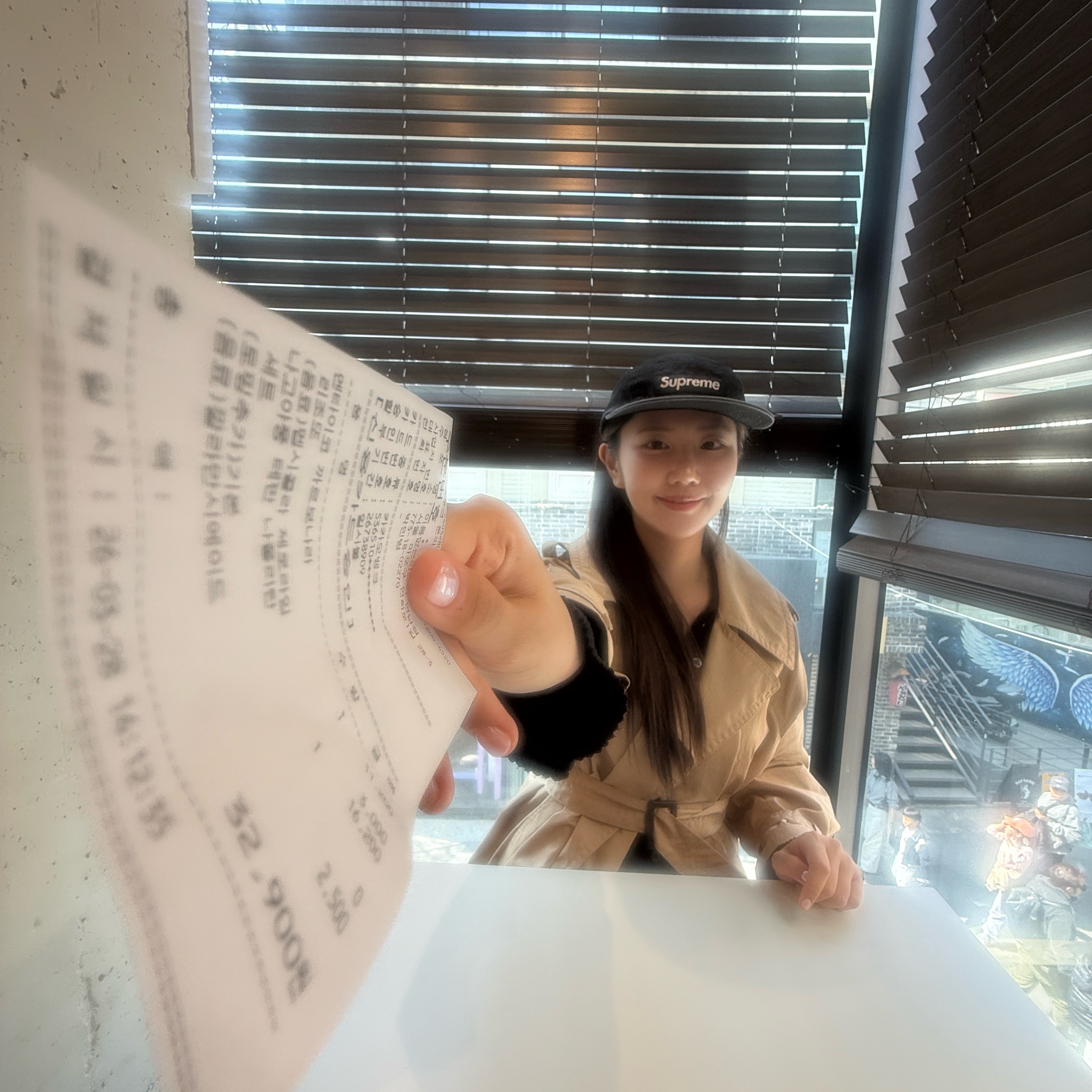 Supreme Washed Chino Twill Camp Cap Black - 25SS 착용 스타일