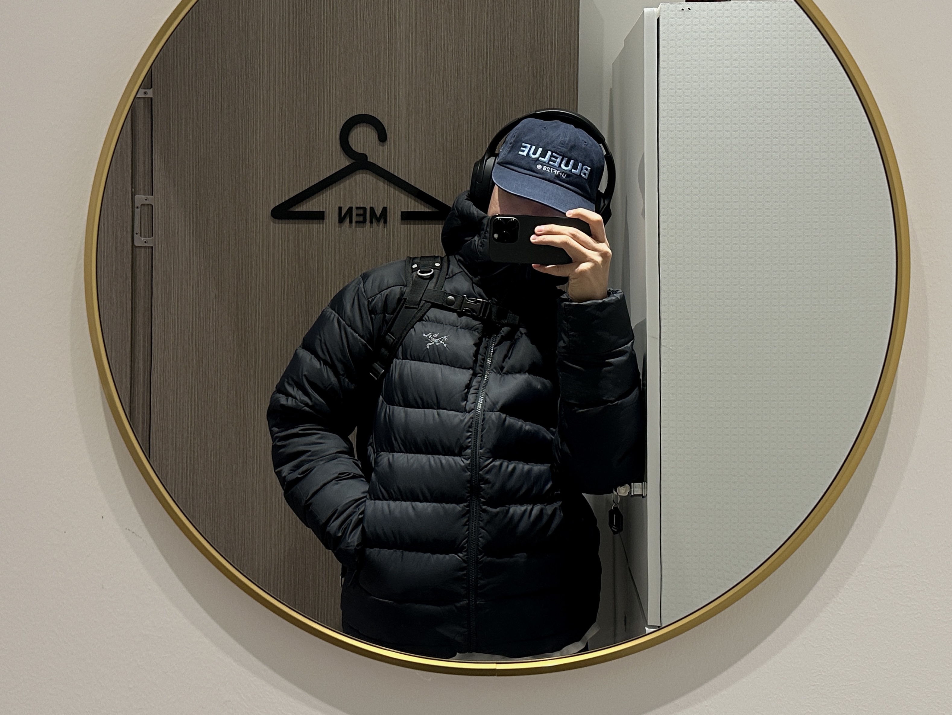 Arc'teryx Thorium Hoody Black 착용 스타일