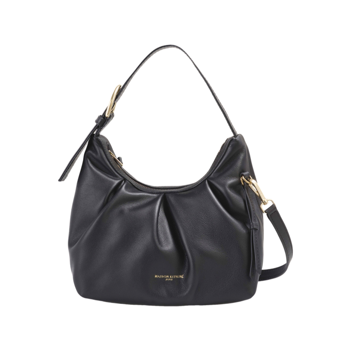 QU05102LR0058-P199 Maison Kitsune Bloom Bag Black