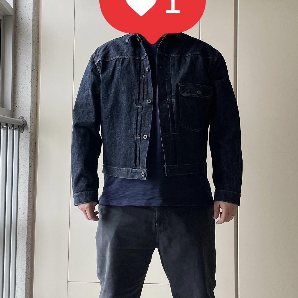 Kapital 14 oz. Denim 1ST One Wash Jacket Indigo 착용 스타일