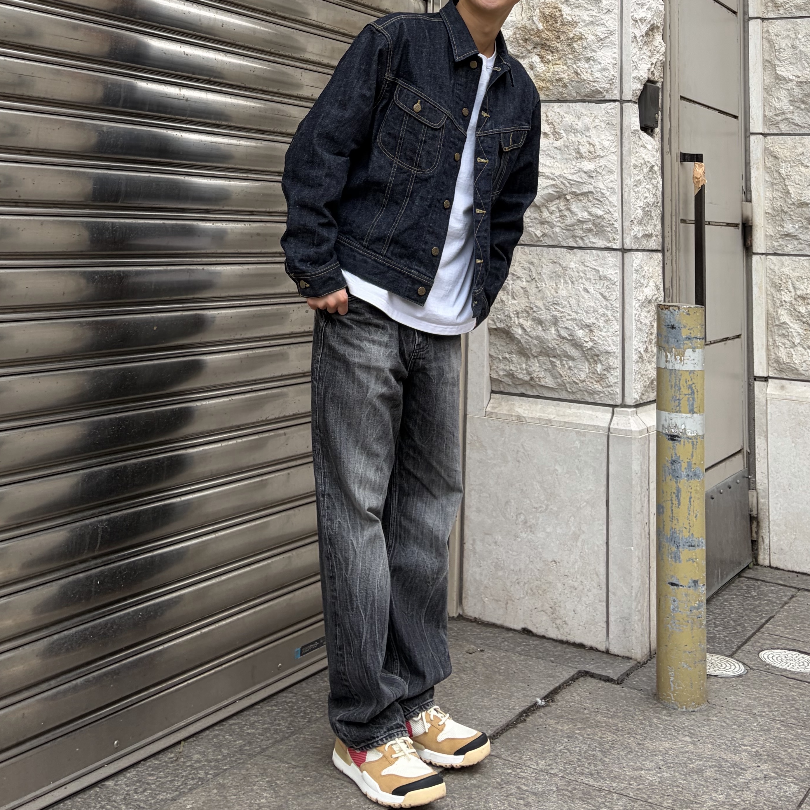 Kapital Denim Westerner Regular 14 oz. Indigo H/E, Nike x Tom Sachs Mars Yard Shoe 3.0 Space Camp 착용 스타일 - 2
