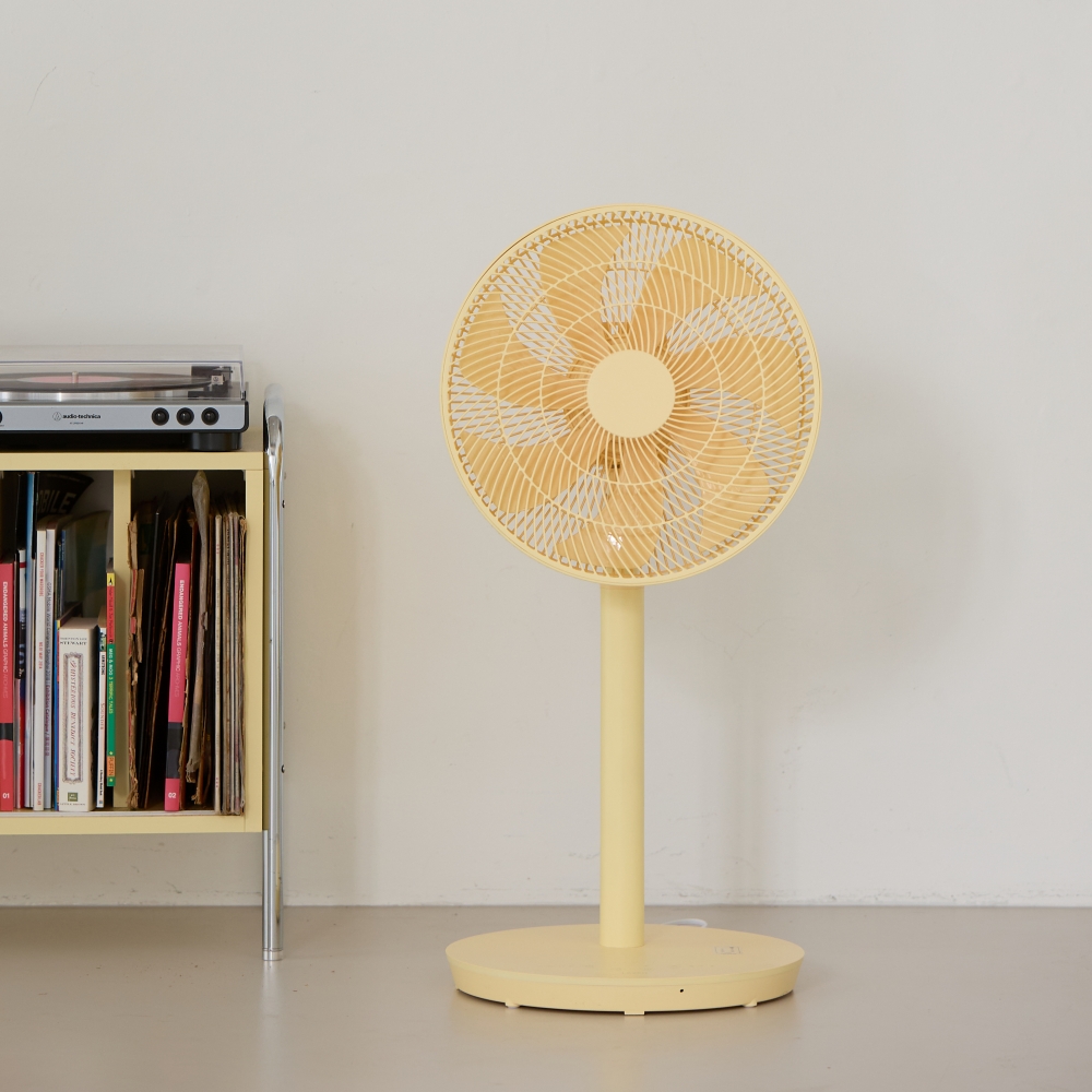 르젠 스탠드 리모컨 써큘레이터 선풍기 AR [버터옐로우](Lezen Stand Remote Control Circulator Fan AR [Butter Yellow]) - 4