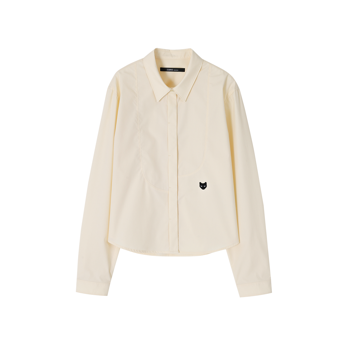 WI2SH813YE (W) SONGZIO ZZERO Tuxedo Cut Panther Shirt Yellow