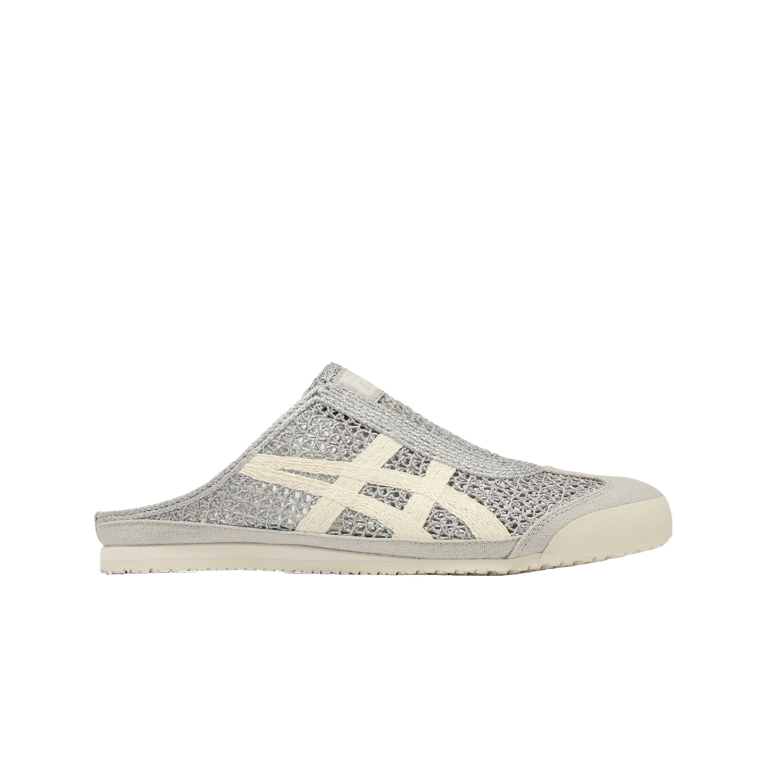 1183C123-021 Onitsuka Tiger Mexico 66 Sabot Pure Silver Cream
