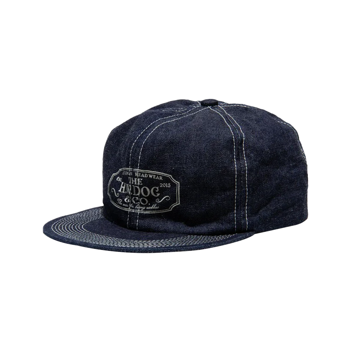 더 H.W. 도그 앤 코 트러커 캡 데님 인디고 - 26SS(The H.W. Dog & Co. Trucker Cap Denim Indigo - 26SS) - 2