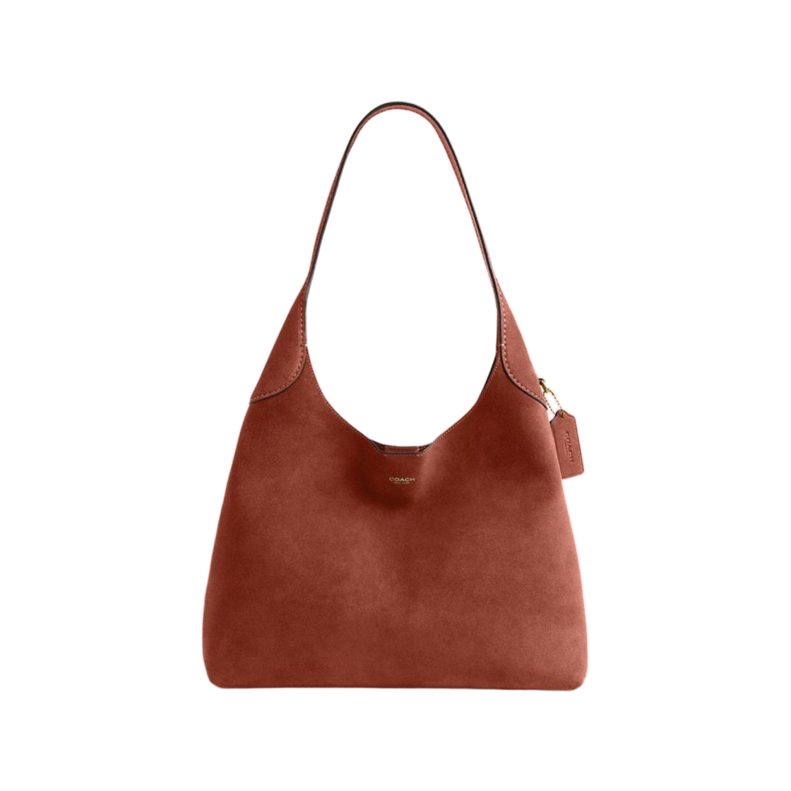 CCU01-B42FAY Coach Brooklyn Shoulder Bag 34 Brass Clay