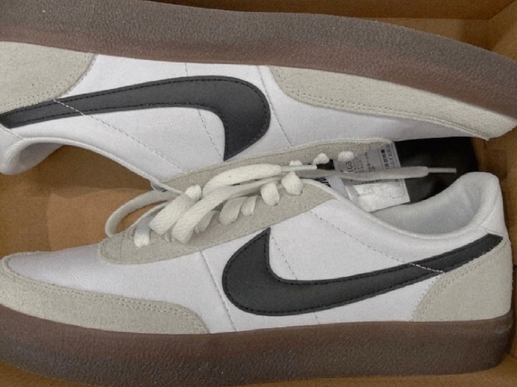 Nike Killshot 2 Leather White Light Silver 착용 스타일