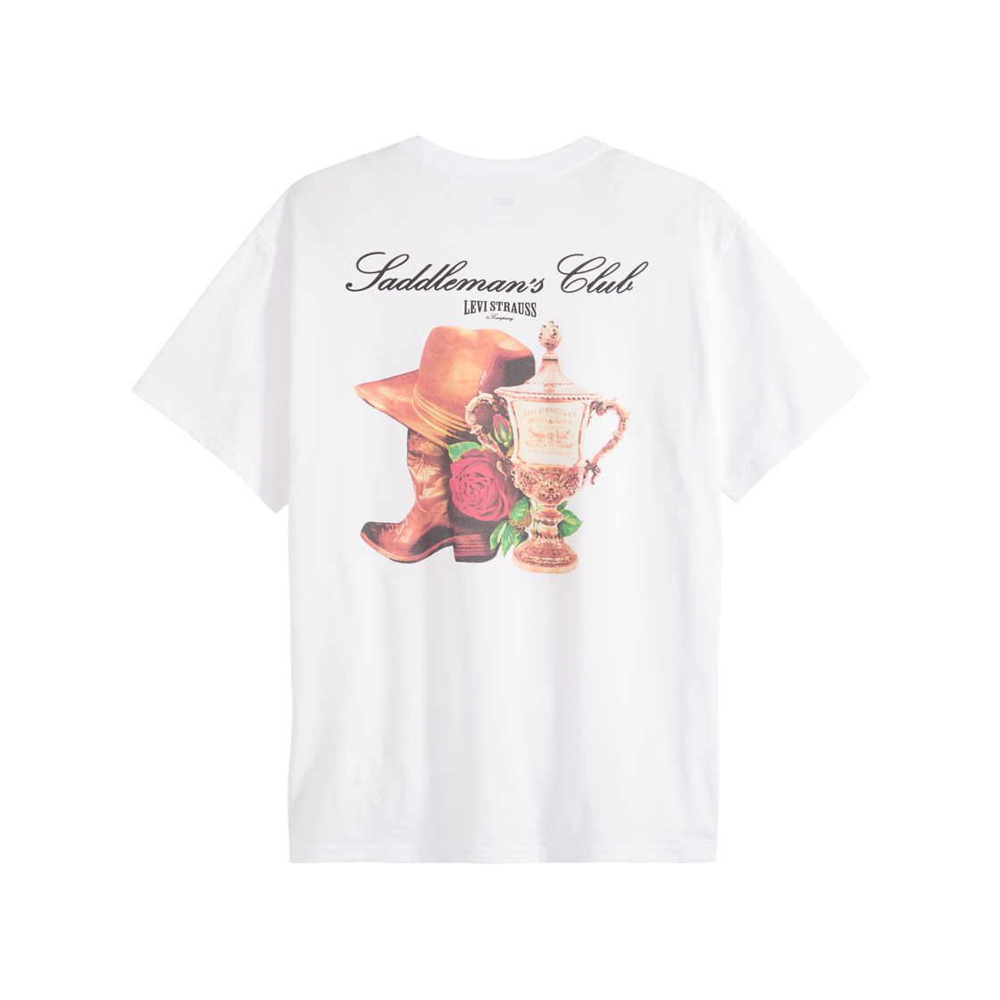 리바이스 릴렉스 핏 숏슬리브 그래픽 티셔츠 화이트(Levi's Relaxed Fit Short Sleeve T-Shirt White) - 2