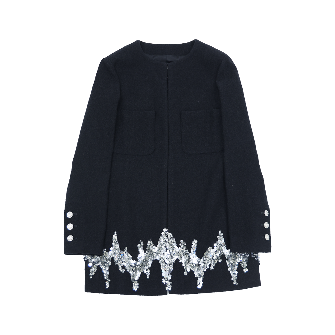 샤넬 P73134 시퀸 자켓 블랙(Chanel P73134 Sequin Jacket in Black)