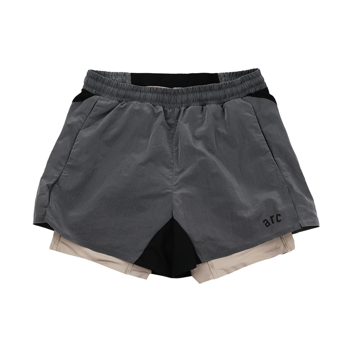 에이알씨 플럭스 5인치 투인원 쇼츠 그레이(ARC Flux 5” 2-in-1 Shorts Grey)