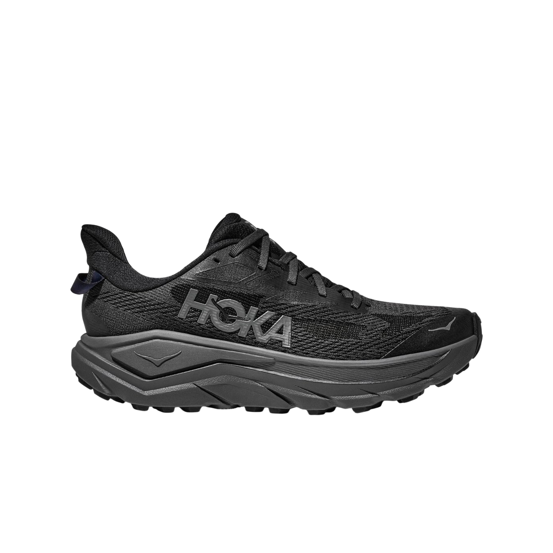 1168718-BCKT Hoka Challenger 8 Black Outer Orbit - Wide