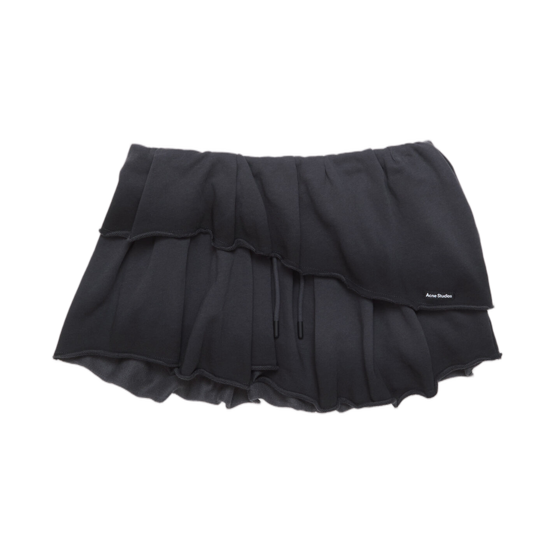(W) 아크네 스튜디오 플리스 미니 스커트 페이디드 블루((W) Acne Studios Fleece Mini Skirt Faded Blue)