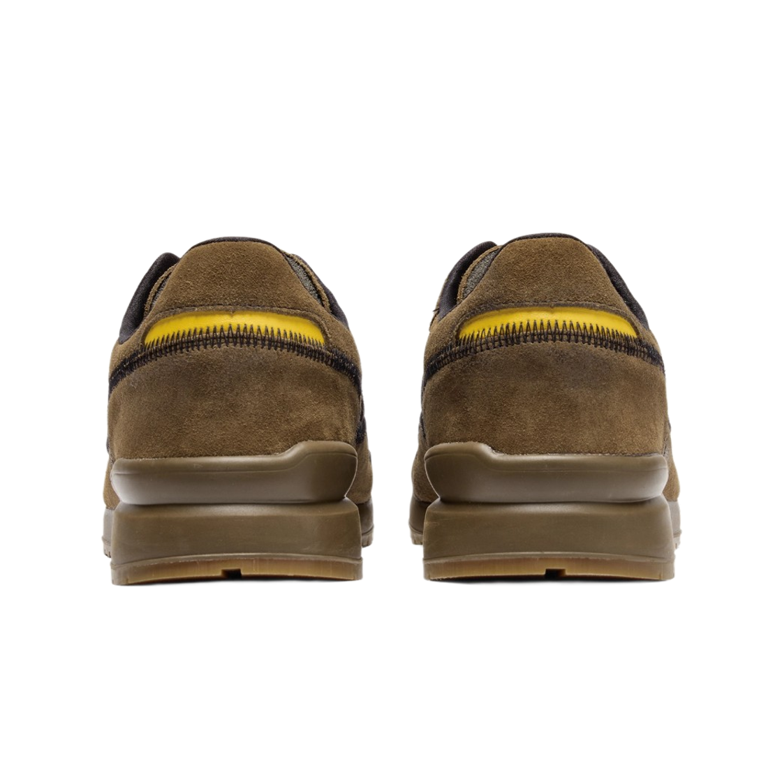 오니츠카 타이거 타이거 앨라이 스티치 브라운 스톰 바이브런트 옐로우(Onitsuka Tiger Tiger Ally Stitch Brown Storm Vibrant Yellow) - 3