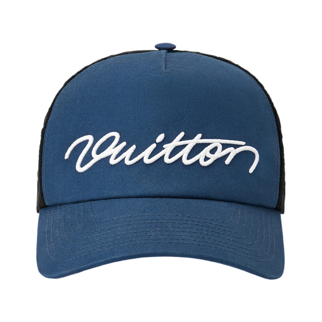 - Louis Vuitton Signature Mesh Cap Navy