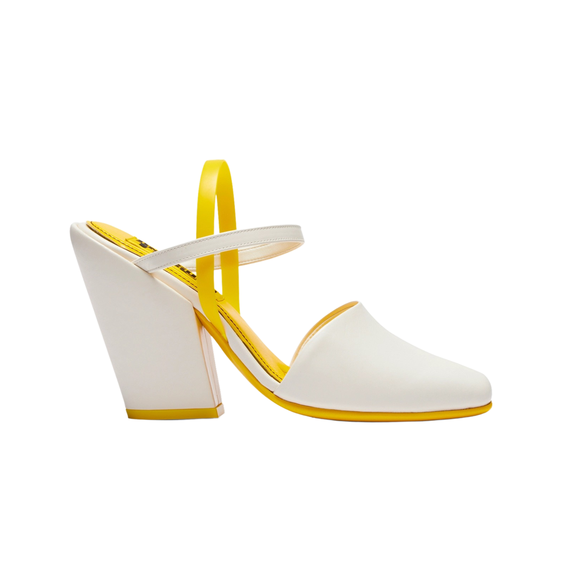 1182A649-101 (W) Onitsuka Tiger Tiger Fairia White Sunflower Yellow