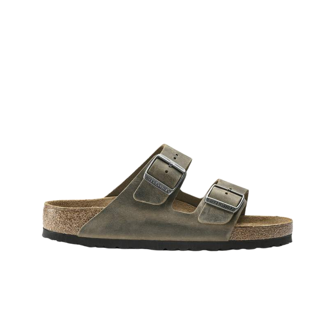 1019377 Birkenstock Arizona Soft Footbed Faded Khaki - Narrow