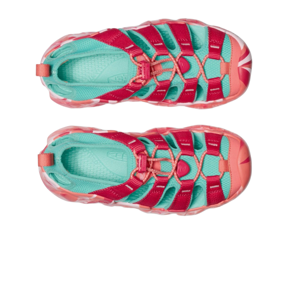 (키즈) 킨 하이퍼포트 H2 핑크((Kids) Keen Hyperport H2 Pink) - 2
