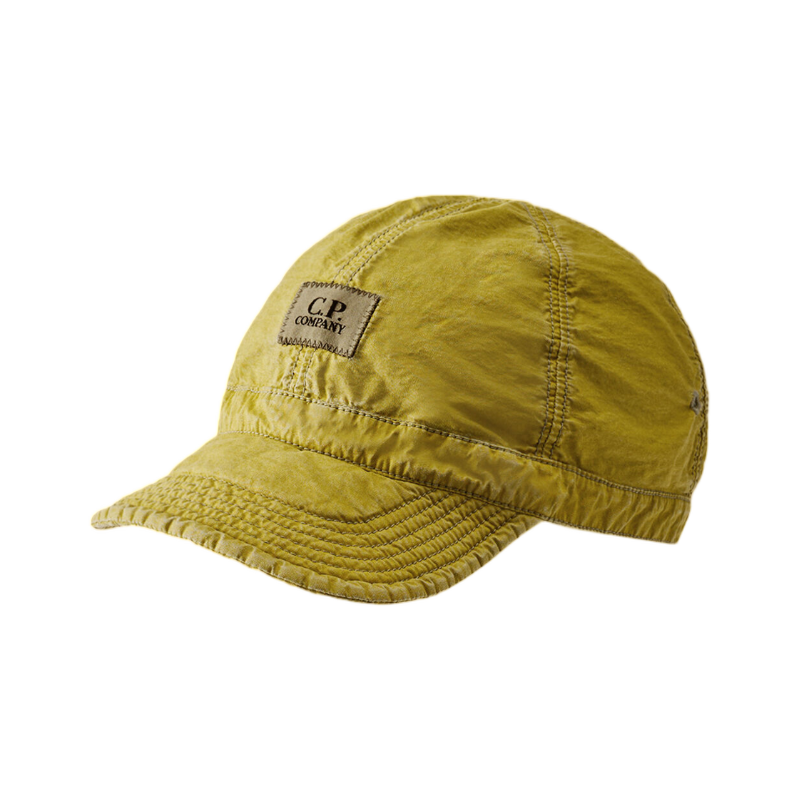 C.P. 컴퍼니 50 필리 왁스 캡 앤티크 모스 옐로우 - 26SS(C.P. Company 50 Fili Wax Cap Antique Moss Yellow - 26SS)