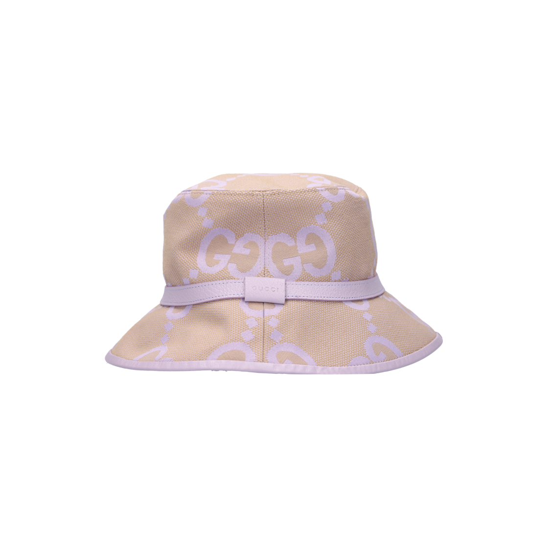 구찌 730336 점보 GG 버킷햇 베이지 라벤더(Gucci Jumbo GG Bucket Hat - Beige Lavender) - 1