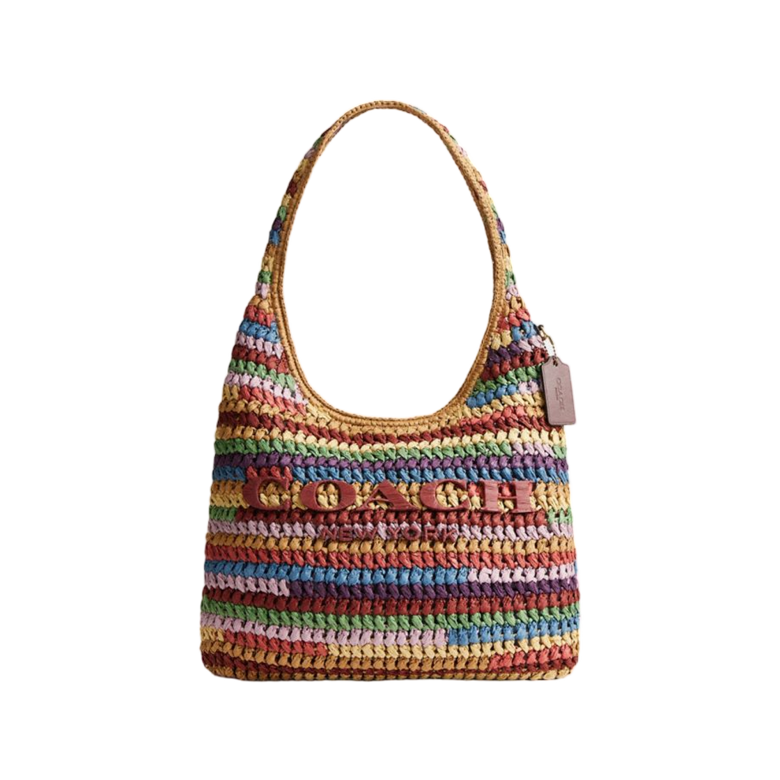 CDZ40-B4L38 Coach Brooklyn Shoulder Bag 34 Brass Multi