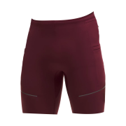 Lululemon Fast and Free Half 8 Inch Tight Burgundy Bay