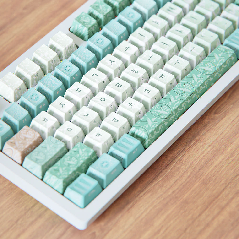 시이닷 고려청자 LED 기계식 키보드 한국의 미(C.e.dot Goryeo Celadon Wired LED Mechanical Keyboard) - 2
