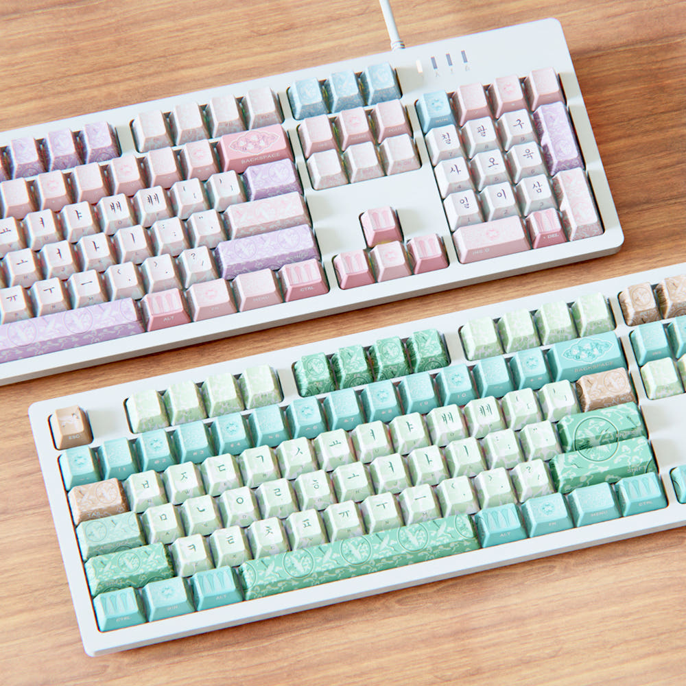 시이닷 고려청자 LED 기계식 키보드 한국의 미(C.e.dot Goryeo Celadon Wired LED Mechanical Keyboard) - 3