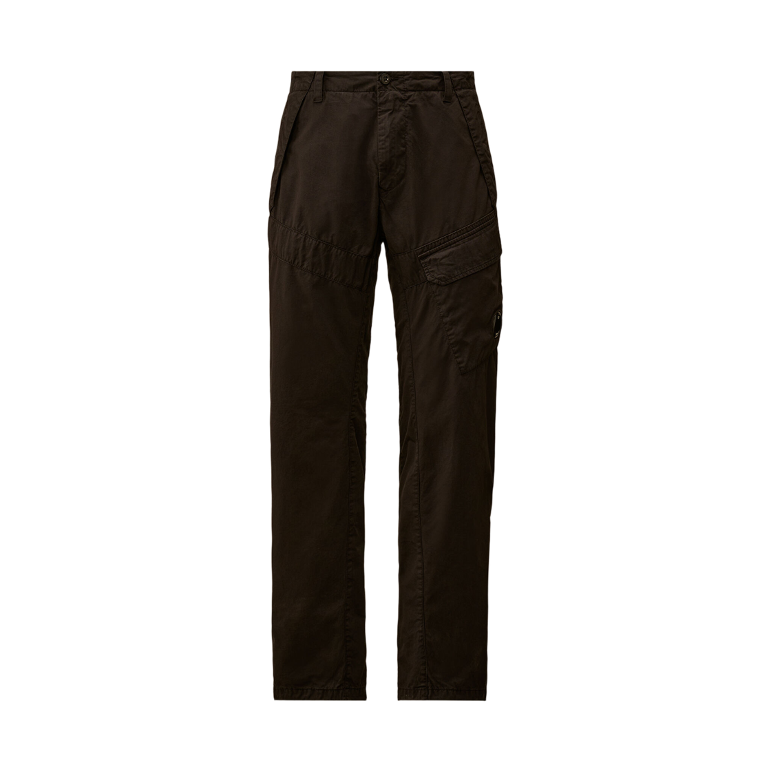 20CMPA302A110340O999 C.P. Company Cotton Gabardine Lens Cargo Pants Black - 26SS