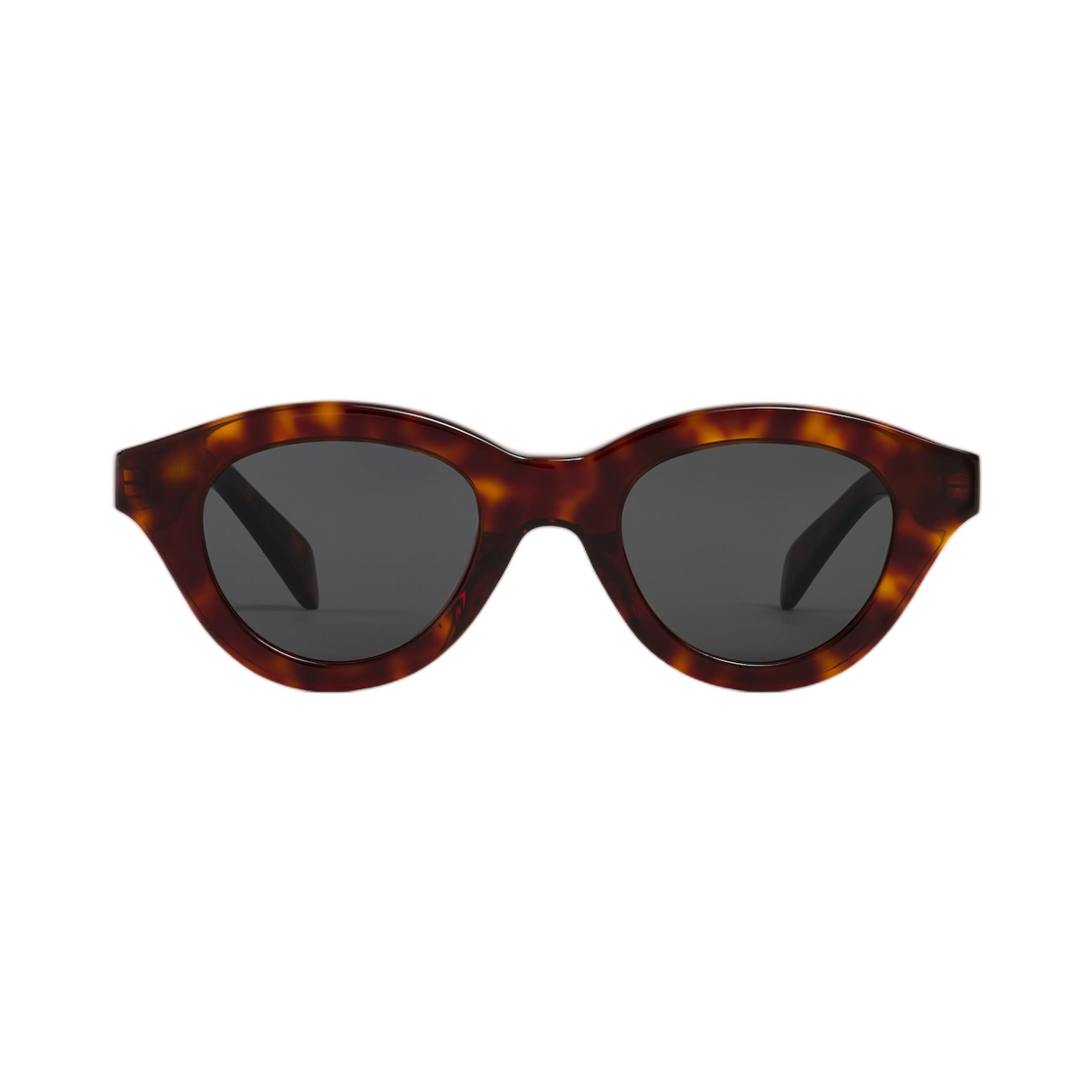 4S338CPLB-19TR (W) Celine Triomphe Mini 01 Sunglasses in Acetate Red Havana
