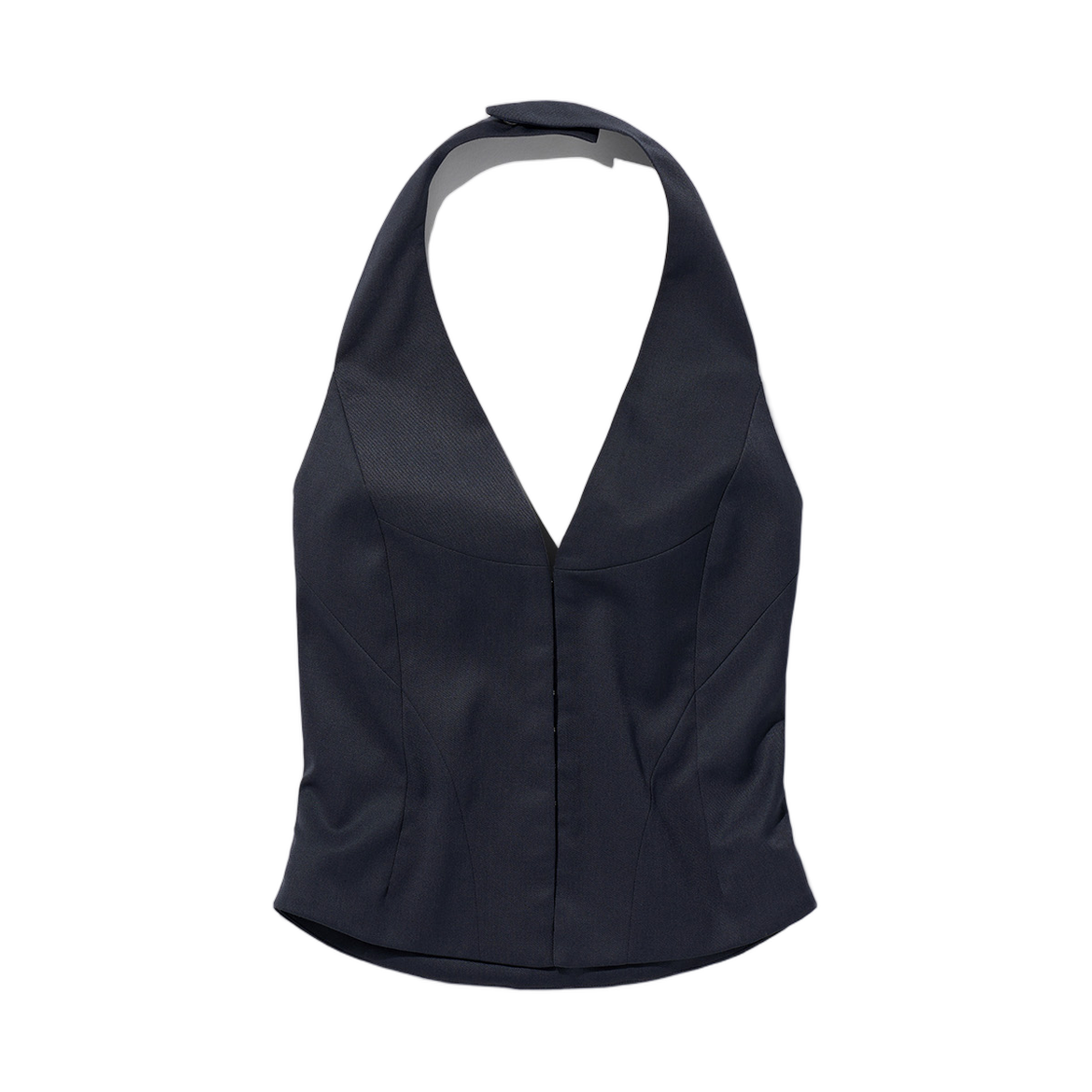 (W) 미스치프 컨투어 브이넥 베스트 네이비((W) Mischief Contour V-Neck Vest Navy)