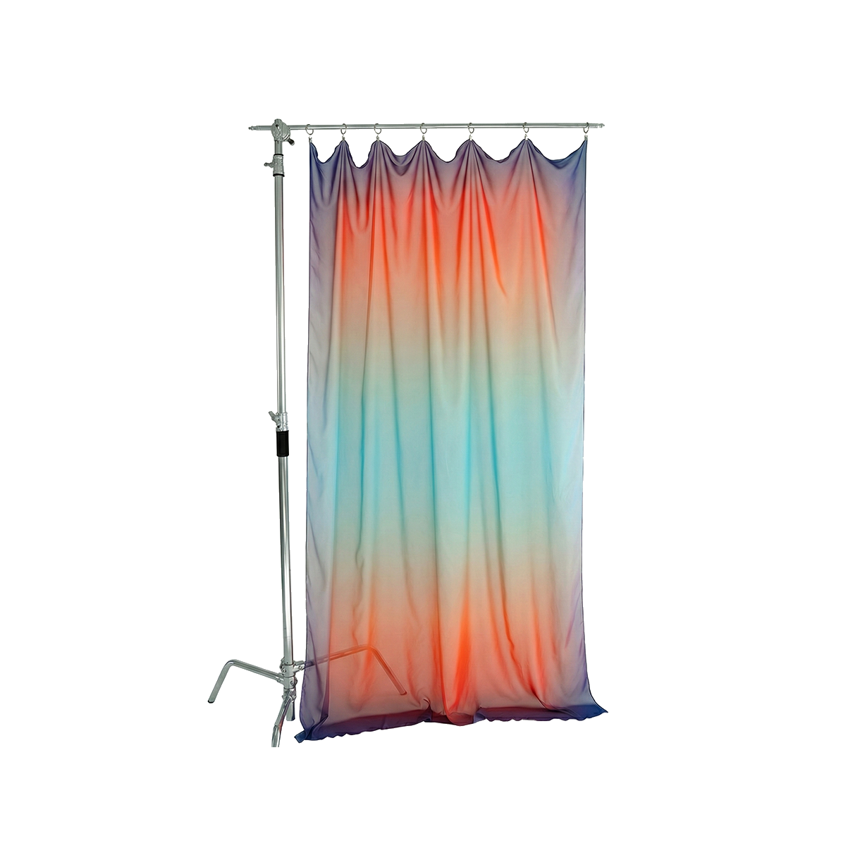 그라데이션 쉬폰 커튼 / 스카이&바이올렛 /S 사이즈(Gradation chiffon curtain / Sky&violet / S Size)