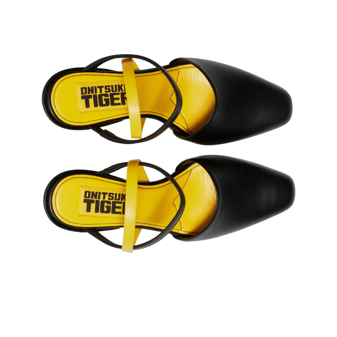 (W) 오니츠카 타이거 타이거 페어리아 블랙 선플라워 옐로우((W) Onitsuka Tiger Tiger Fairia Black Sunflower Yellow) - 2