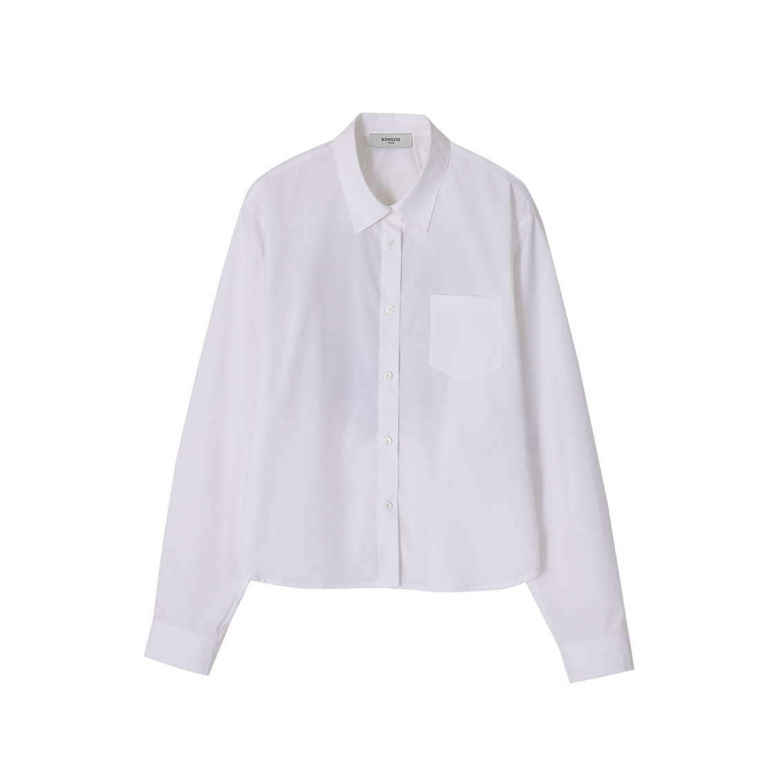 WI2SH222IV (W) SONGZIO Floral Embroidered Blouse Ivory