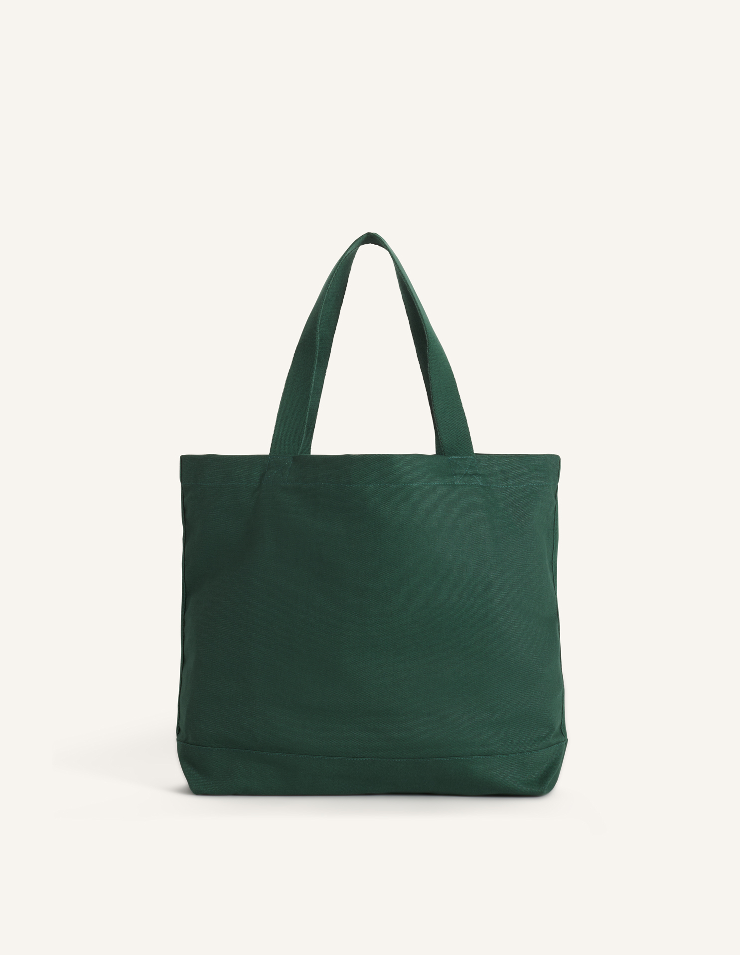 메종 키츠네 아트 누보 스탬프 토트 보틀 그린(Maison Kitsune Art Nouveau Stamp Tote Bottle Green) - 3