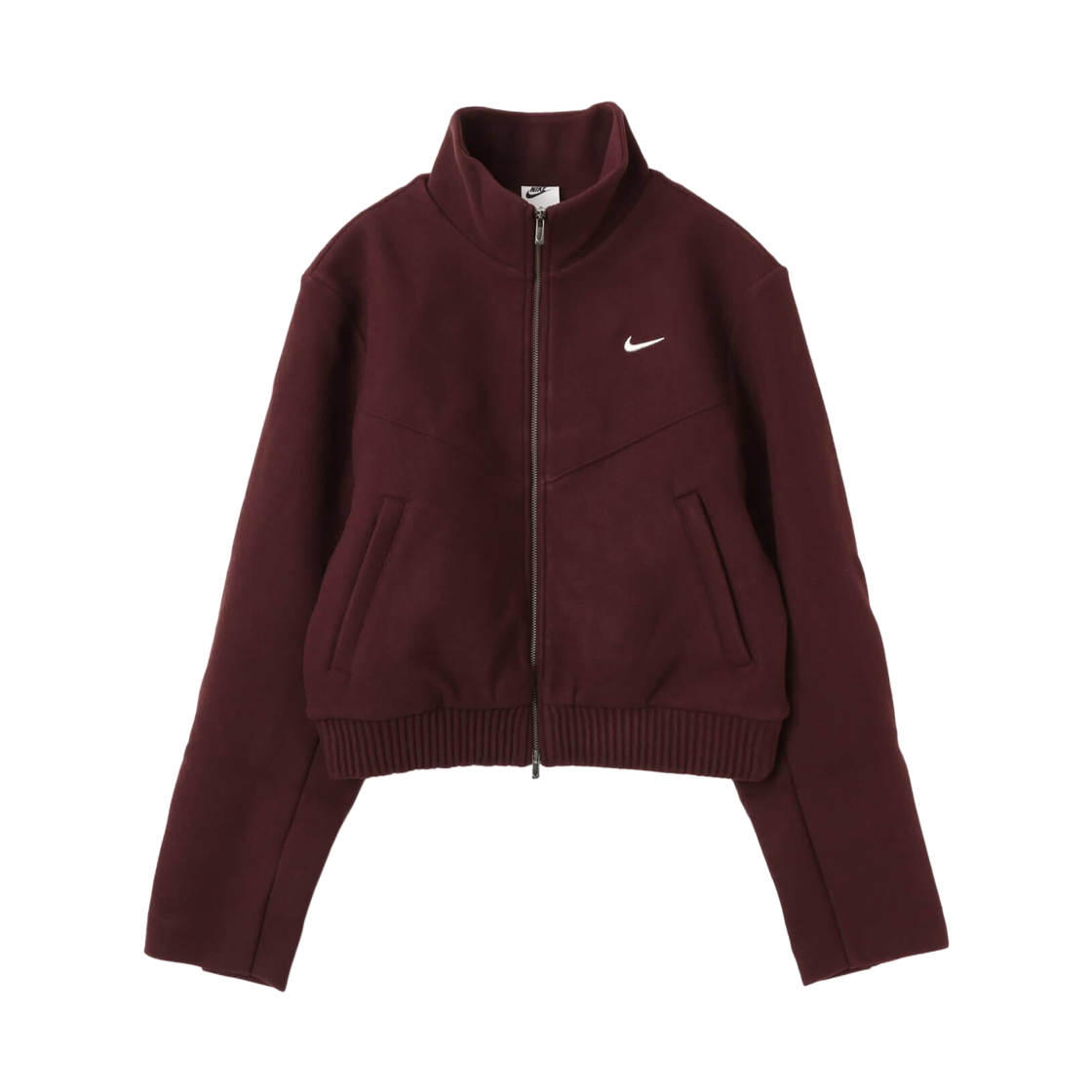 HV5144-652 (W) Nike NSW Windrunner Tailored Jacket Burgundy Crush Sail - Asia