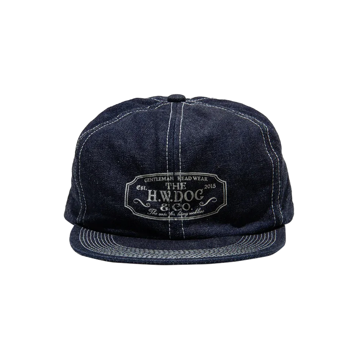 더 H.W. 도그 앤 코 트러커 캡 데님 인디고 - 26SS(The H.W. Dog & Co. Trucker Cap Denim Indigo - 26SS)