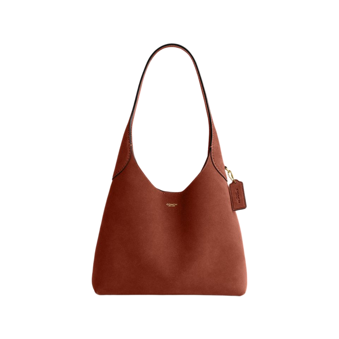 CW637-B42FAY Coach Brooklyn Shoulder Bag 28 Brass Clay