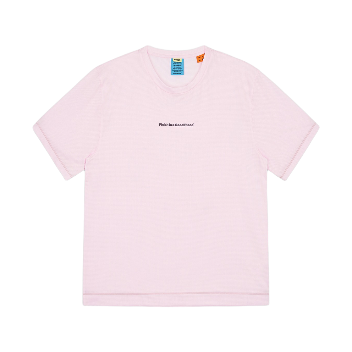 우나 웨이비 티셔츠 옥스포드 핑크(Unna Wavy T-Shirt Oxford Pink)